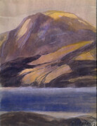 Carle Hessay 1973 Mountain Landscape #2