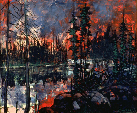 Carle Hessay 1970 Forest Fire