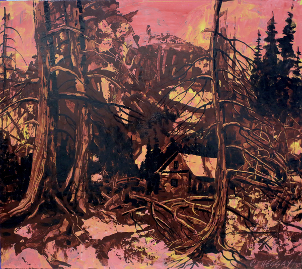 Carle Hessay 1970 Cabin in the Woods