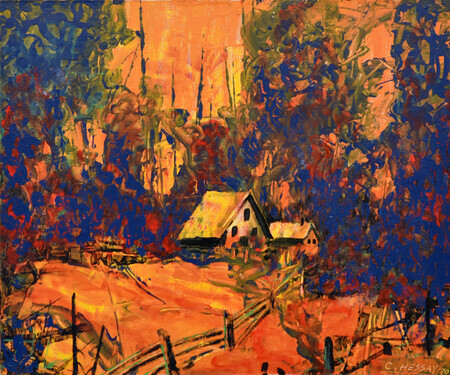 Carle Hessay 1970 Homestead in the Woods